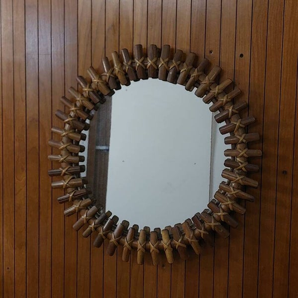 Specchio Bambù