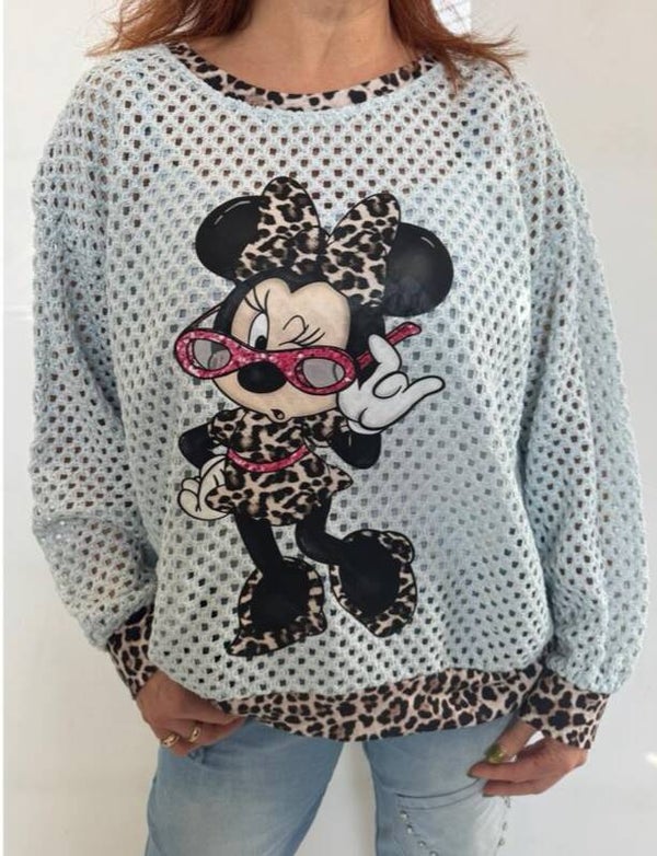 Minnie Mouse - Lochpullover