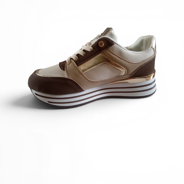 Sneakers Plateau BROWN
