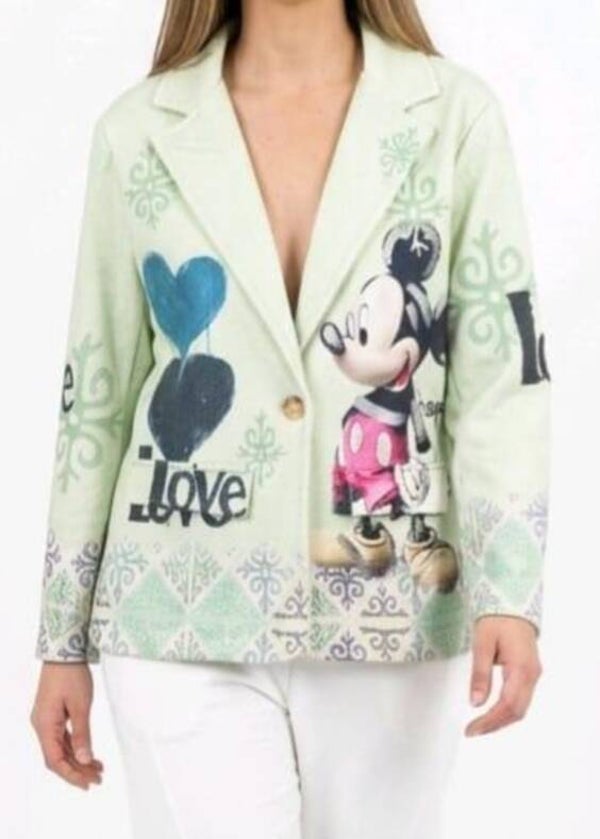 Blazer mit Disney-Druck