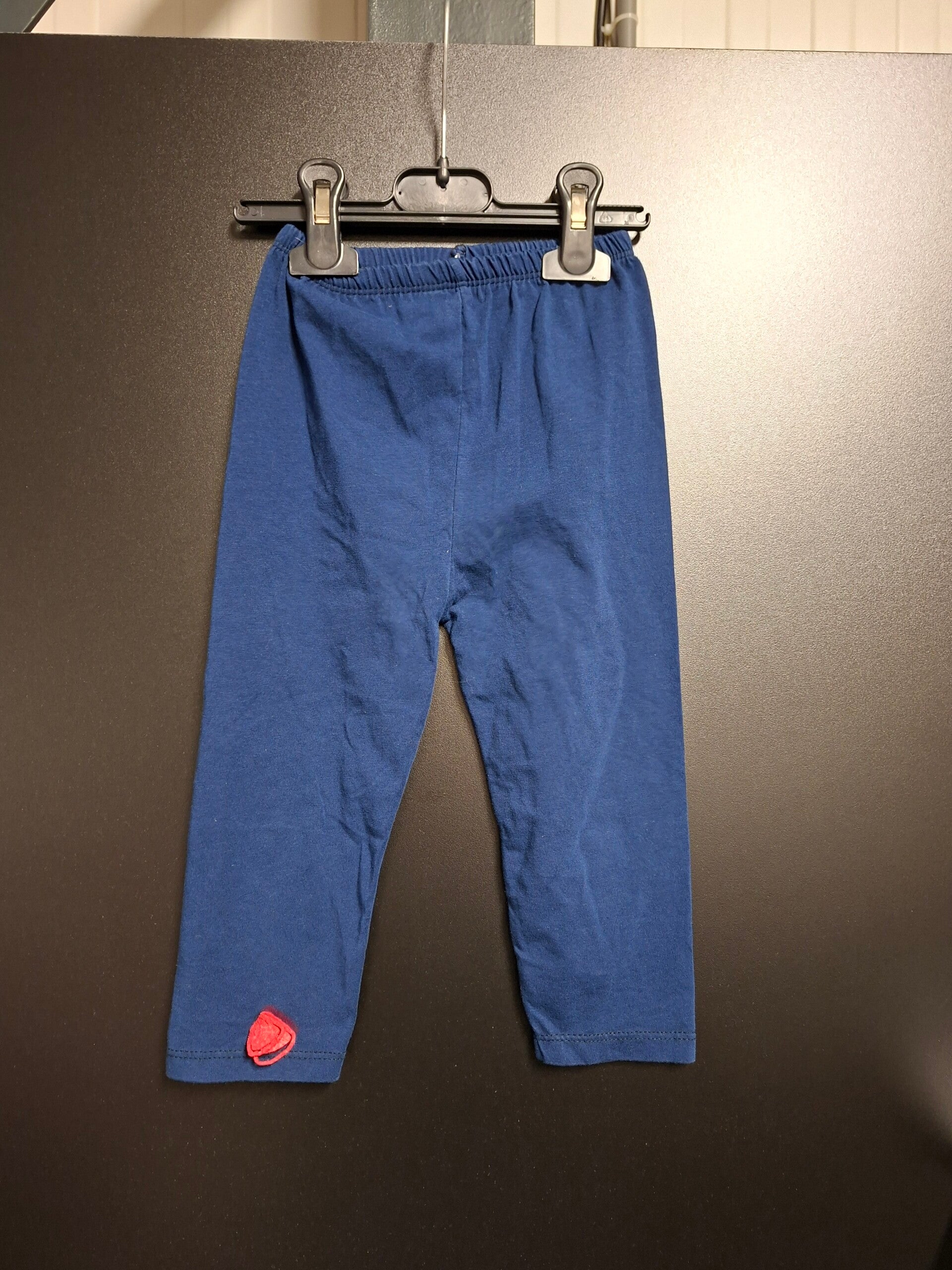Blauwe Meisjes Legging M:110