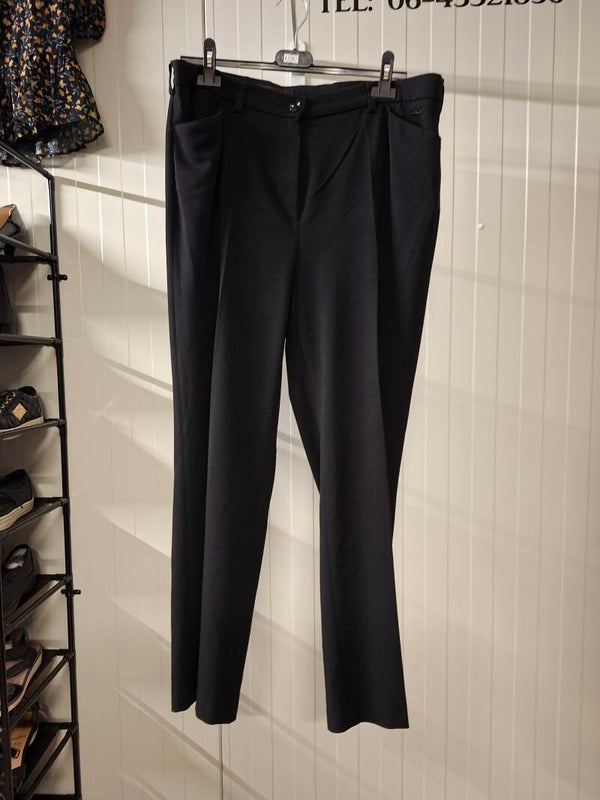 Zwarte Dames Pantalon: Maat 2XL