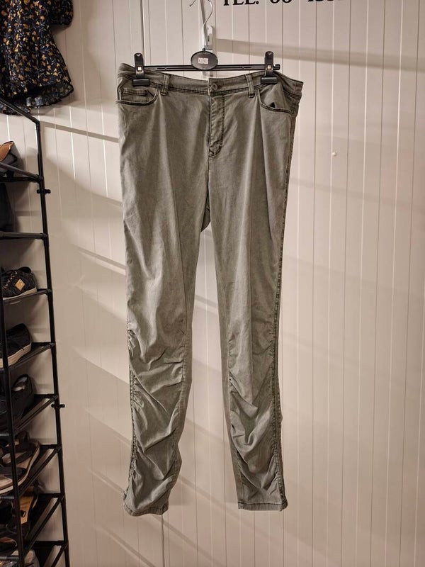 Groene Dames Spijkerbroek: Maat 2XL