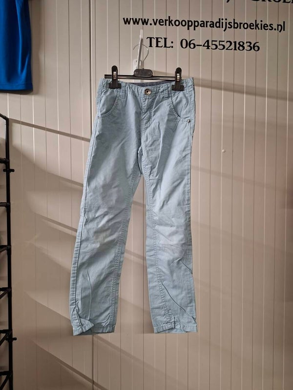 Blauwe Jongens Broek Maat: 134