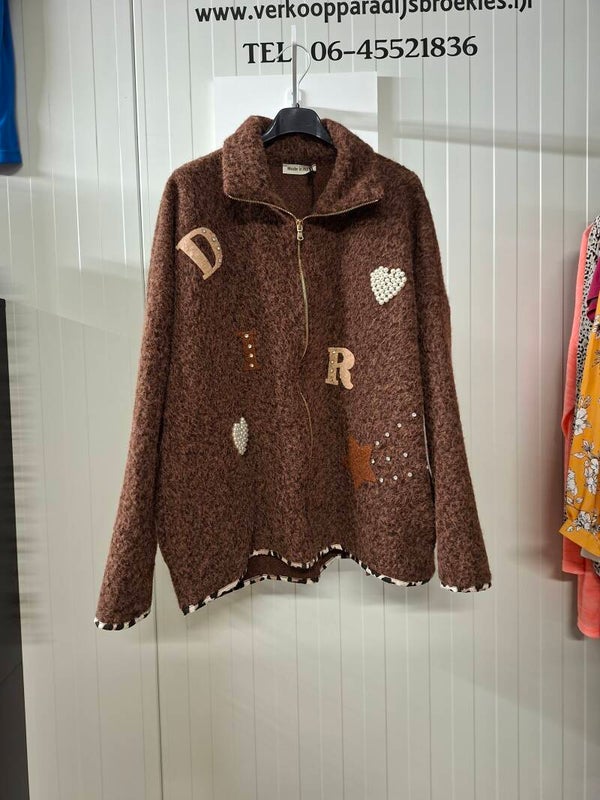 Luxe Teddy Fleece Vest: Maat XL T/M XXXL