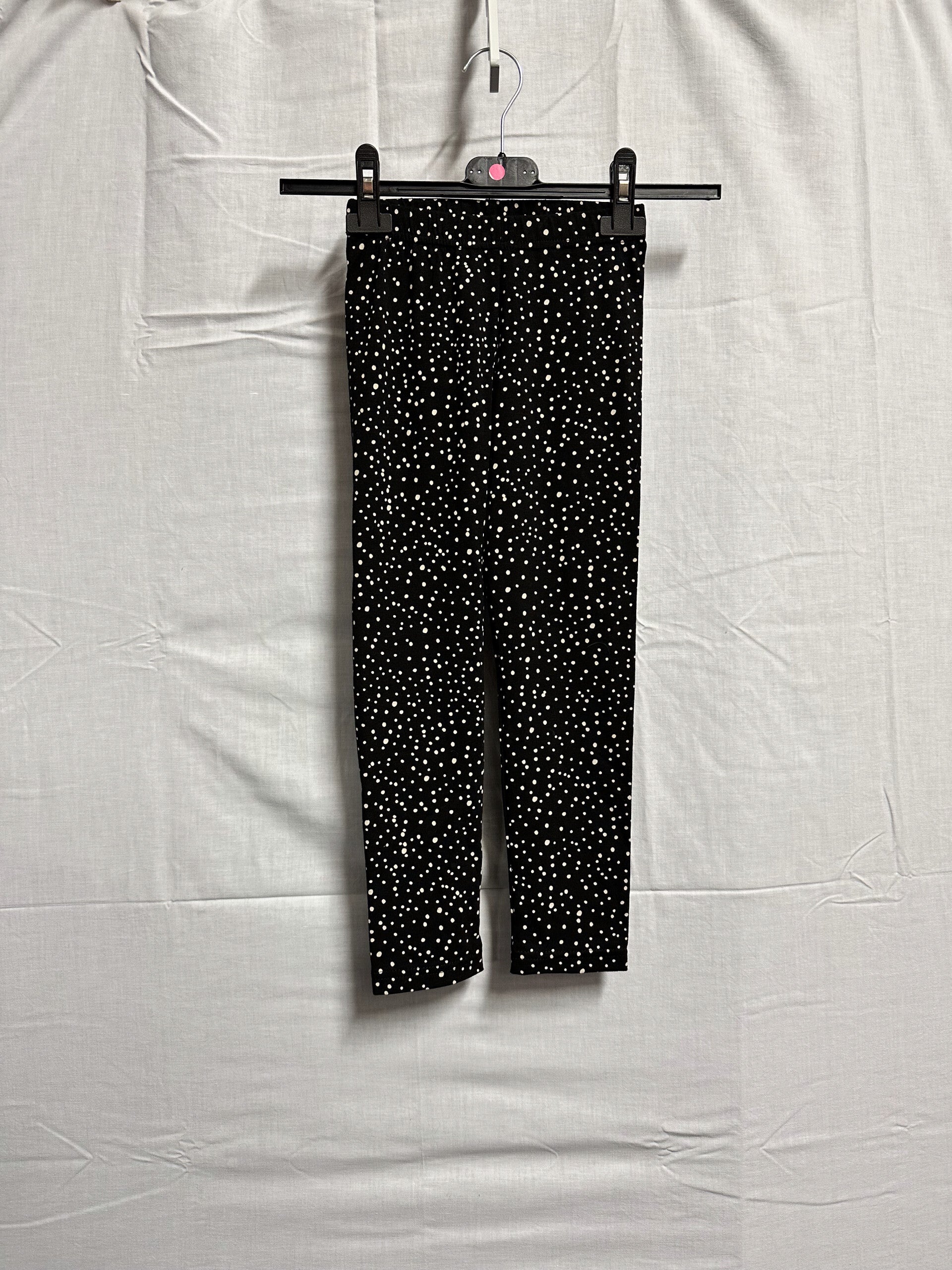 Zwart Wit Gestipte Legging