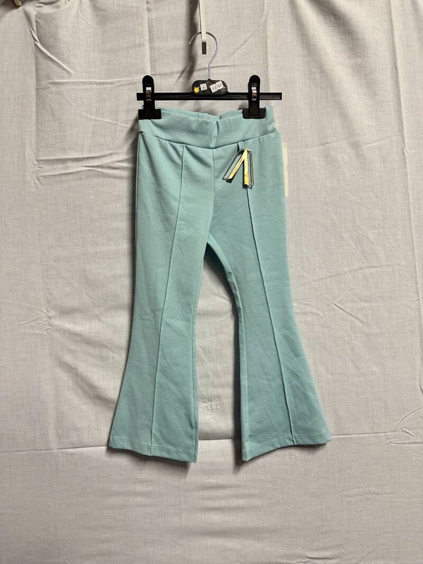 Lichtblauwe Meisjes Flaredbroek