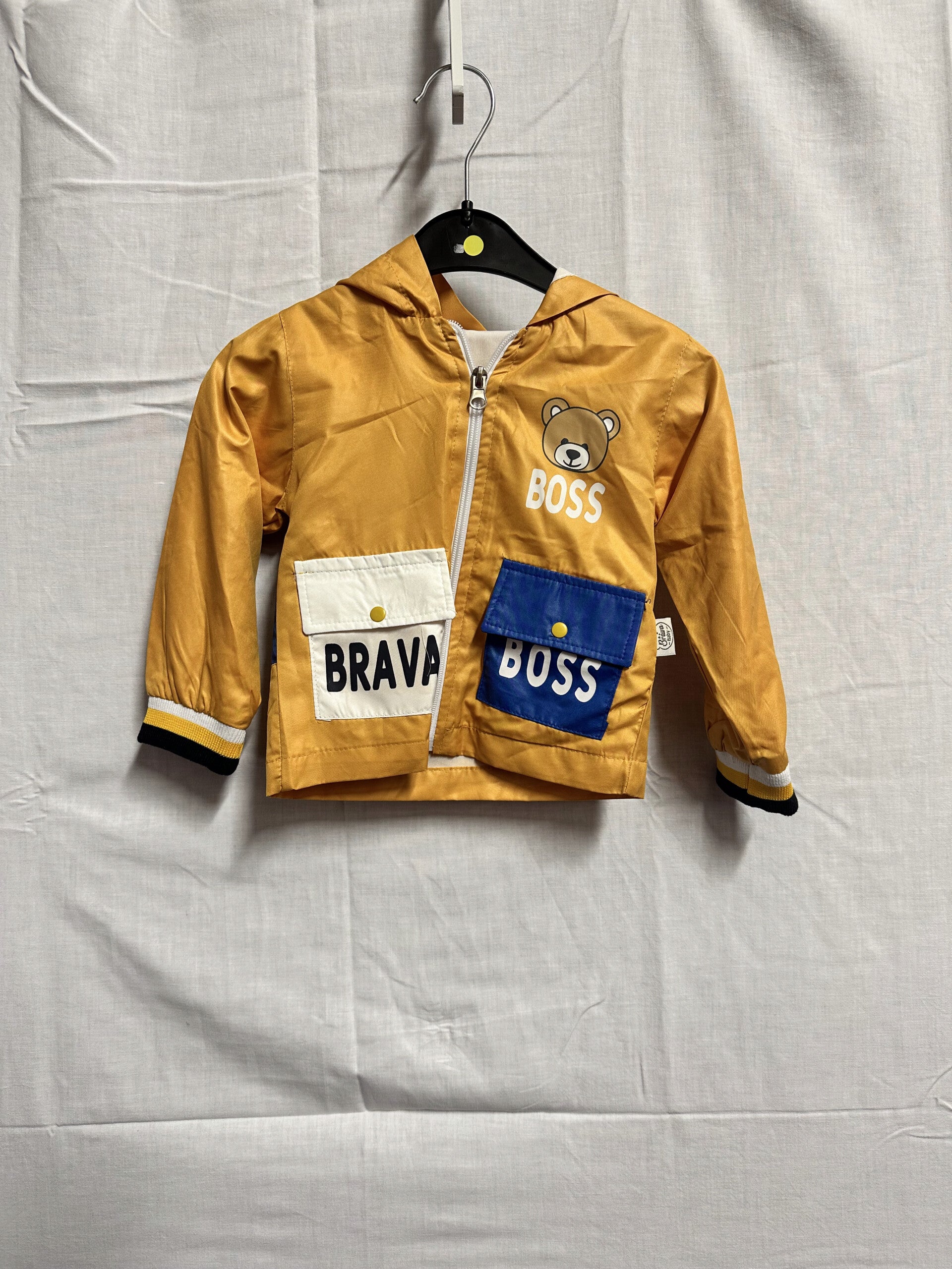 Okergele Jongens Jasje