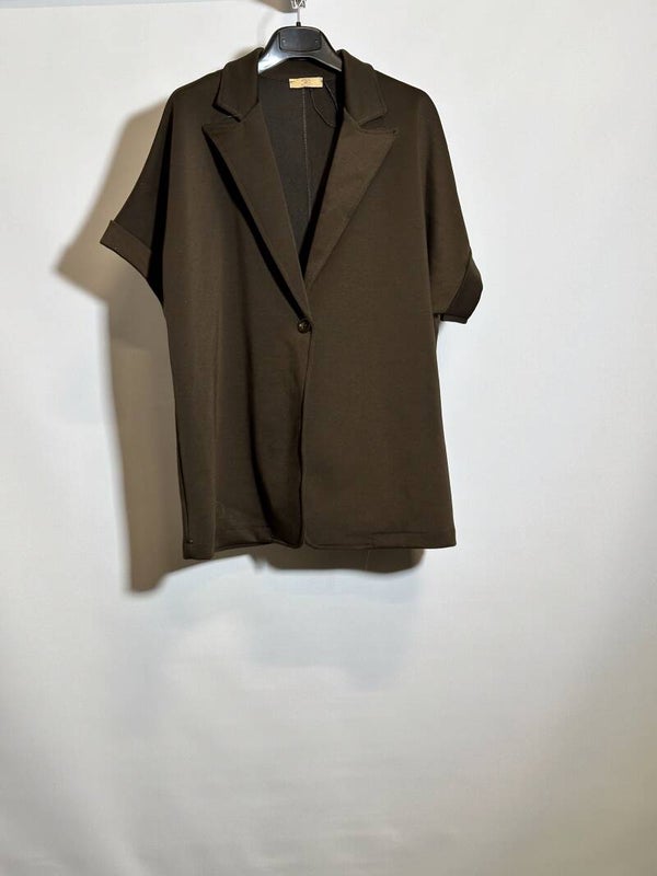 Korte Mouwen Blazer Maat: One Size