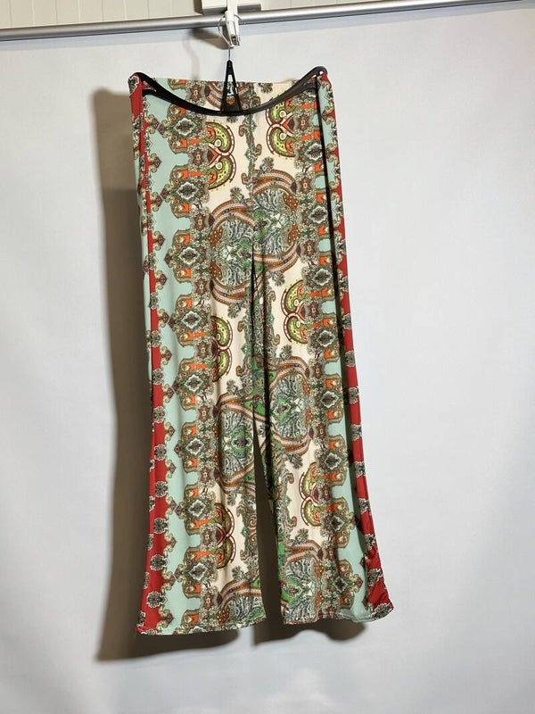 Gekleurde Loose Fit Broek Maat: M/L