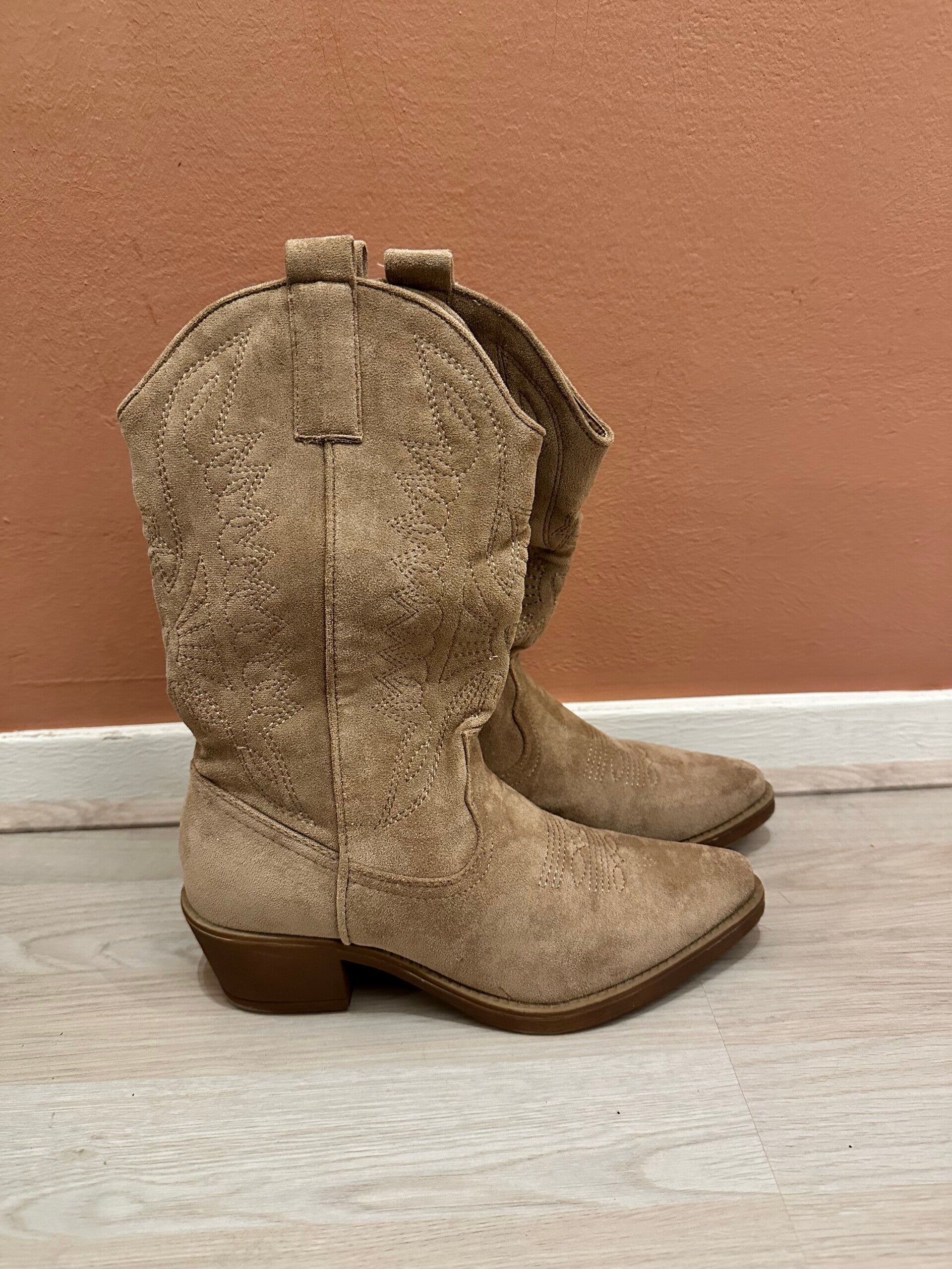 Cowboy Laarzen Camel Maat 36