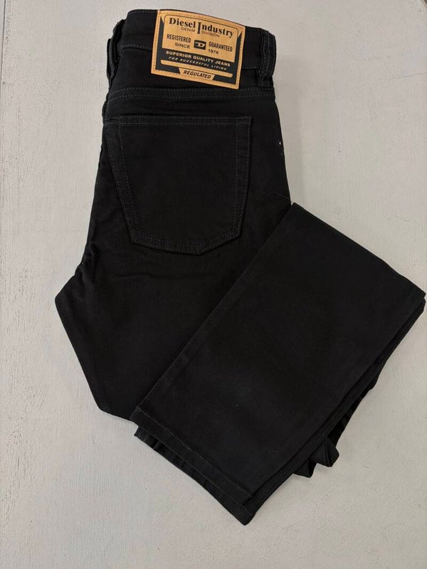 JEANS BULL DENIM NERO DIESEL