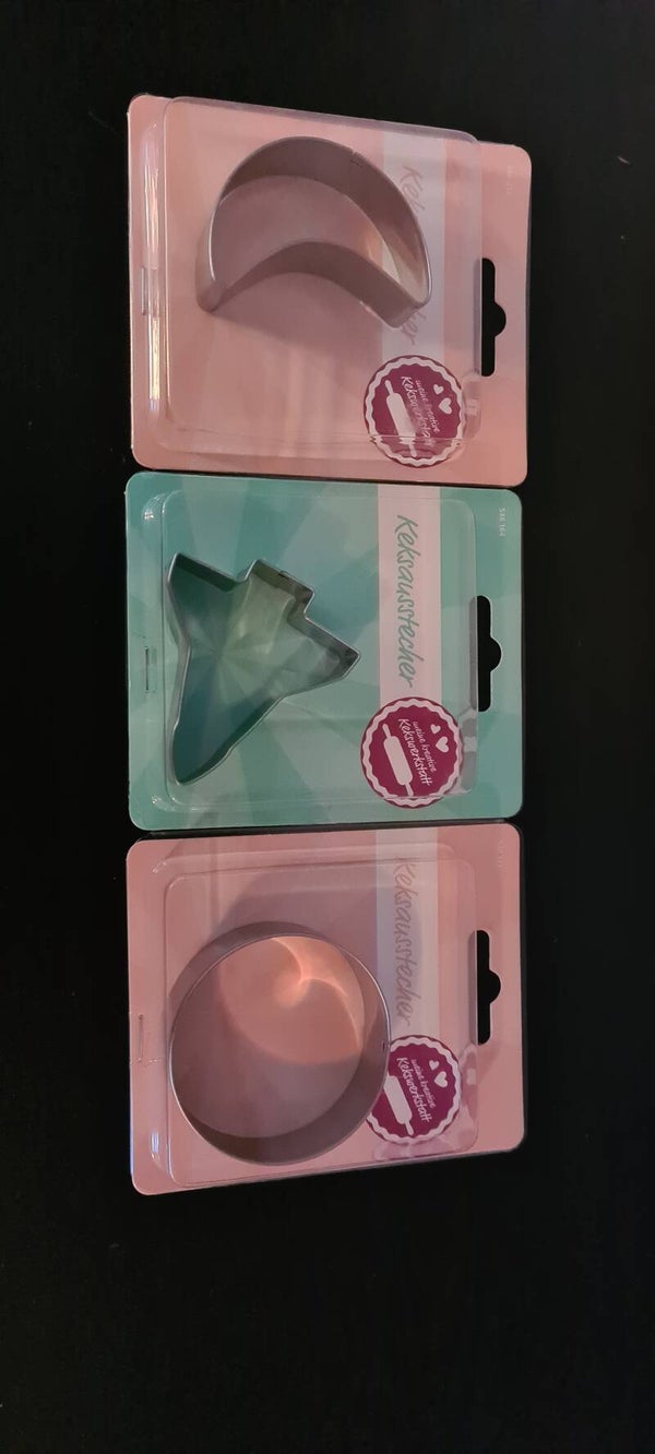 Wenco Keksausstecher Set 3 Tlg