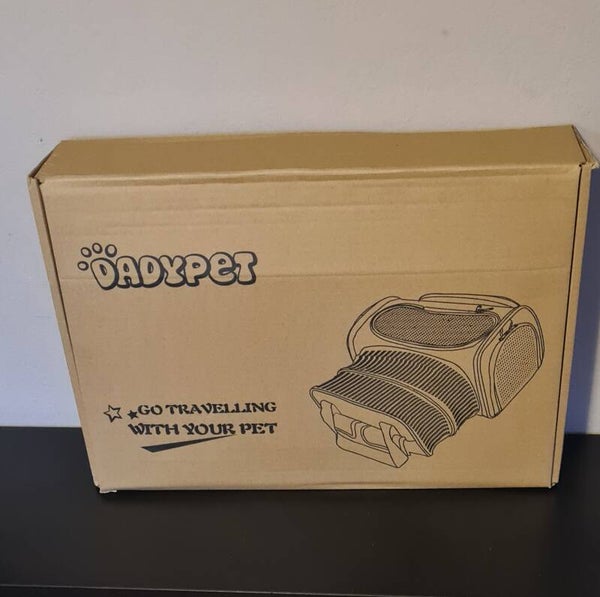 Dadypet Transporttasche mit Auslauf