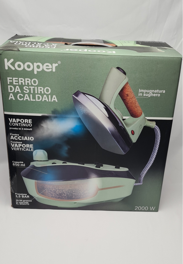 Kooper Dampfbügelstation