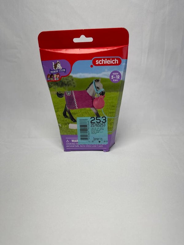 Schleich Fohlen mit Zubehör