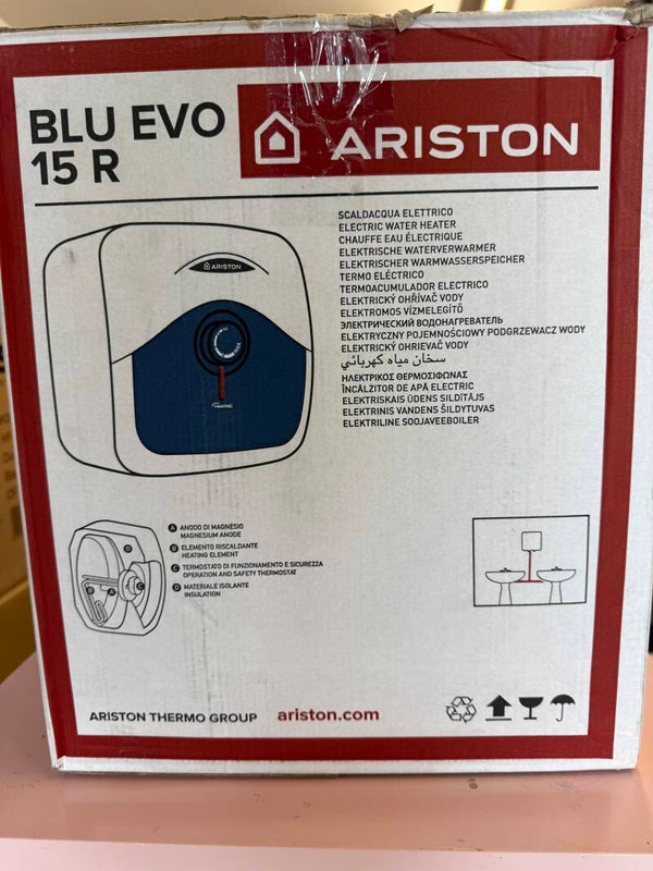Ariston Blu EVO R 15/EU Warmwasserspeicher, Untertischgerät