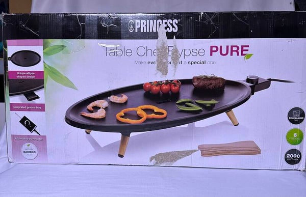 Princess Table Chef Elypse Pure Tischgrill 1800 Watt