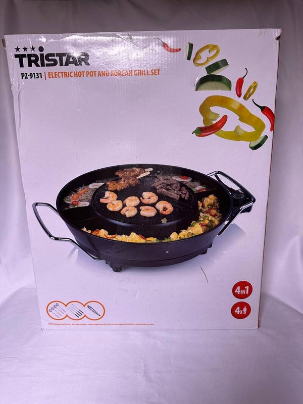 Tristar Koreanischer Grill & Hot Pot – 36 cm ⌀ – 3 L
