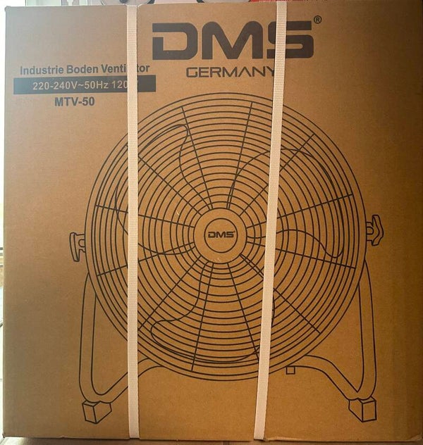 DMS MTV-50 Industrie Boden Ventilator Windmaschine Standventilator