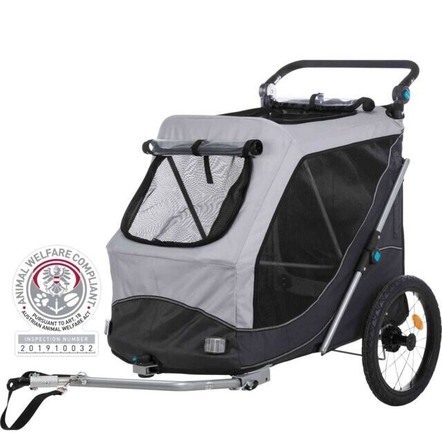 Roulotte de vélo pour chiens jusque 30kg