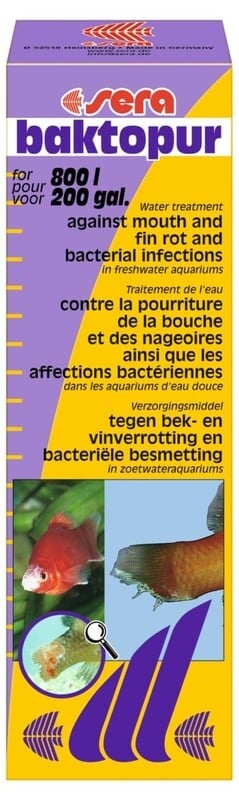 TRAITEMENT BAKTOPUR 50ML(pourriture nageoire)
