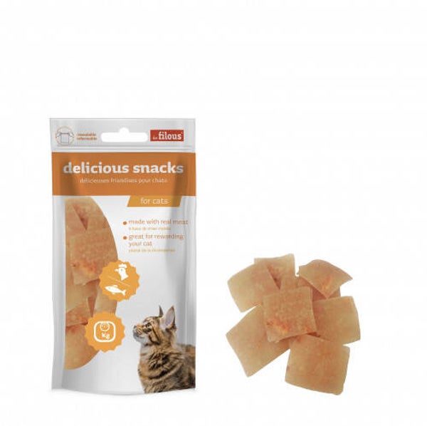 Carrés de poulet et de krill 50G