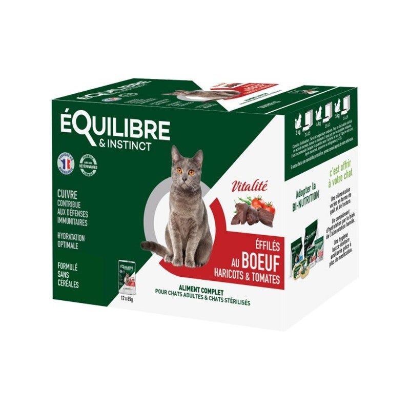 POCHON 12X85G CHAT BOEUF