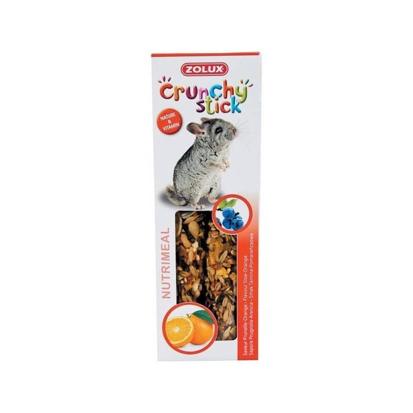 Crunchy stick  chinchilla  PRUNE & ORANGE