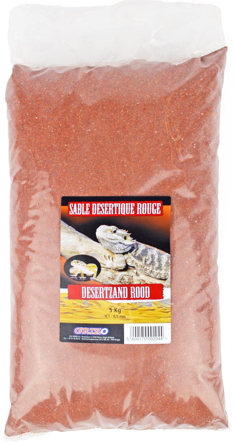 SABLE DESERTIQUE ROUGE 5KG