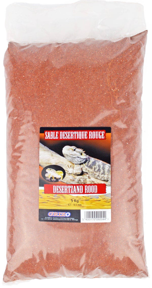 SABLE DESERTIQUE ROUGE 5KG