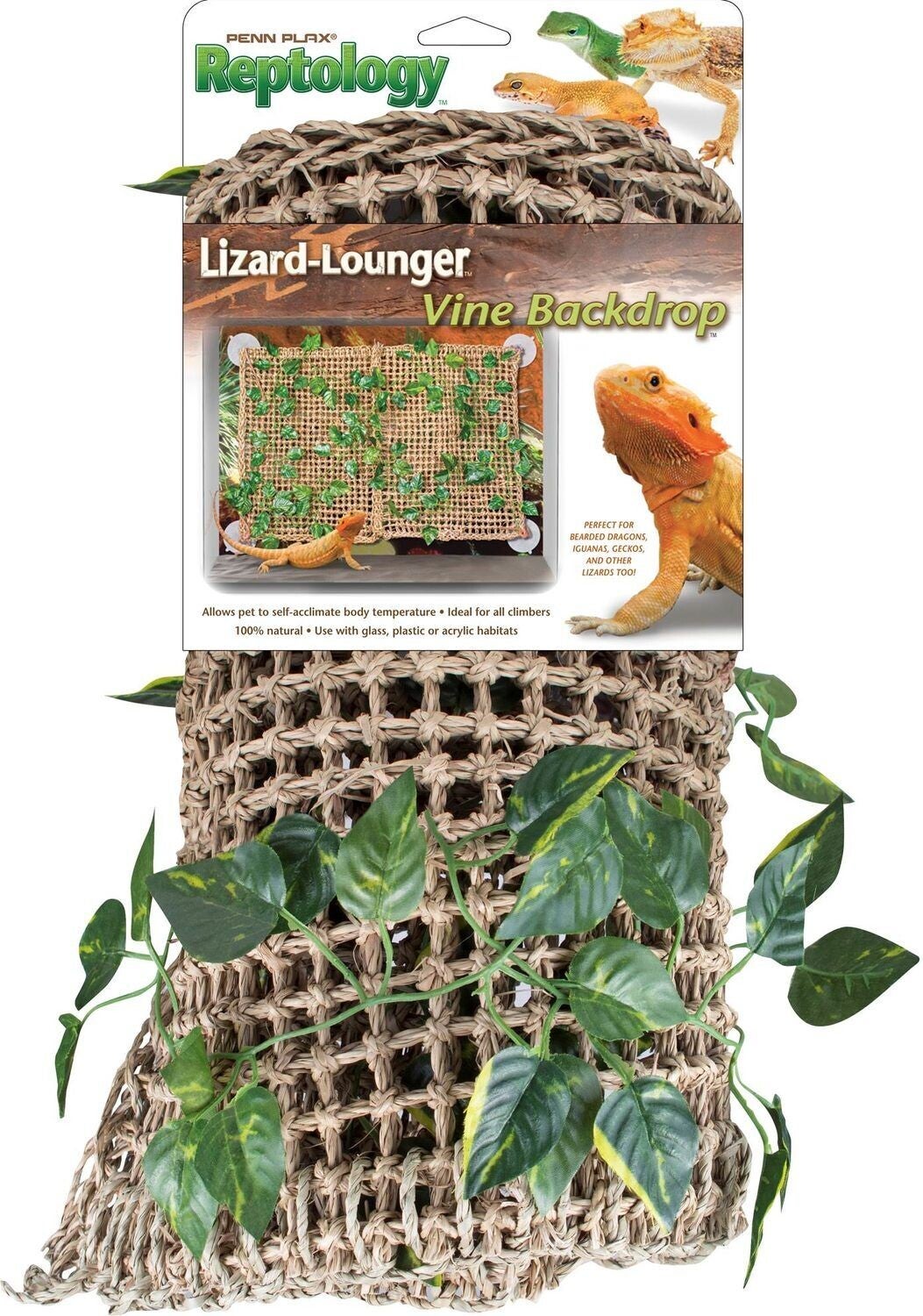 REP705 LIZARD LOUNGER WITH VINES 39.5*20.5*7.5CM