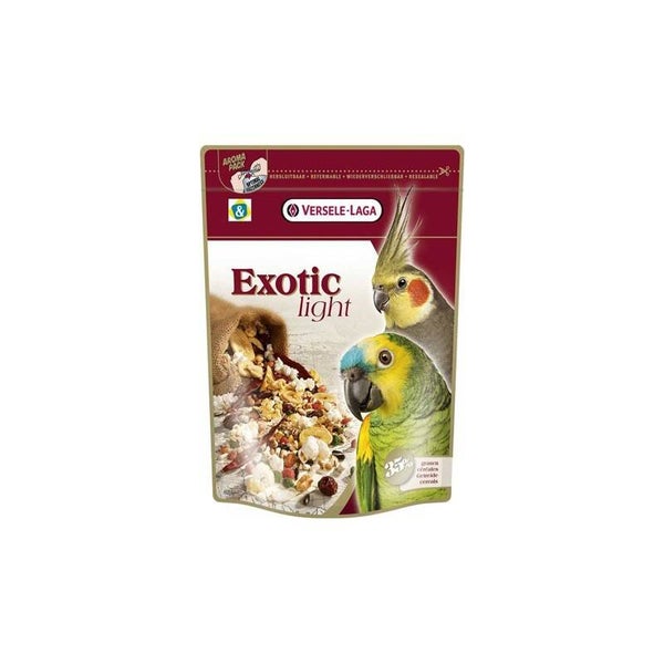 ALIMENTS PREMIUM PERROQUETS EXOTIC LIGHT 750G