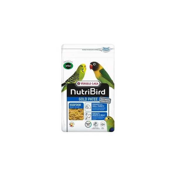 NUTRIBIRD GOLD PATEE PERRUCHES & PETITS PERROQUETS 1KG