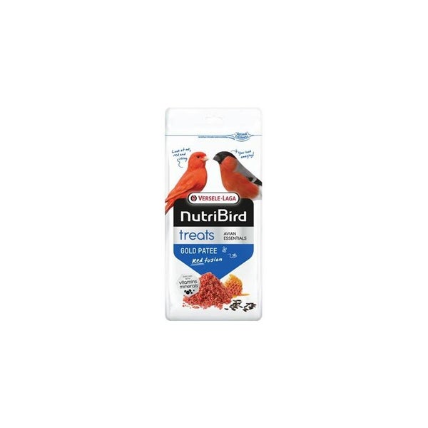 NUTRIBIRD TREATS GOLD PATEE RED FUSION 250G