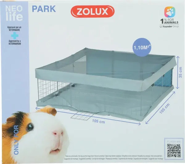 parc Neopark cochon d'inde nlife 105x105x35
