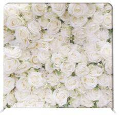 WHITE FLOWER WALL