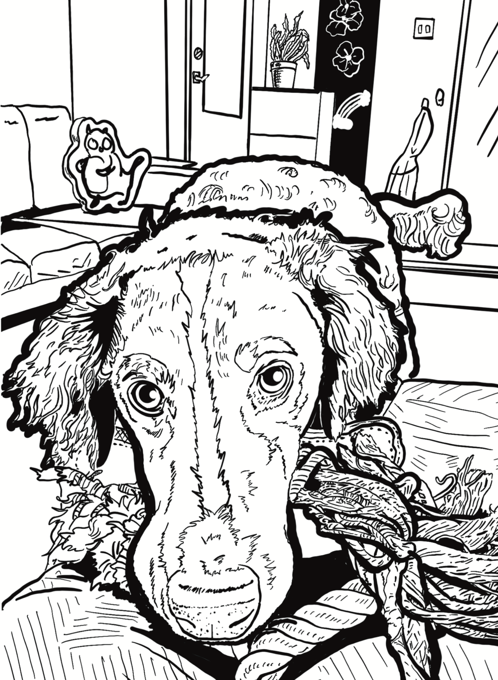 Dog Colouring Pages