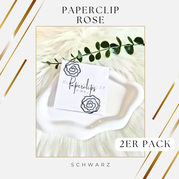 Edle Design-Paperclips / Büroklammern – Stilvolle Akzente für deinen Planer & Budget-Binder