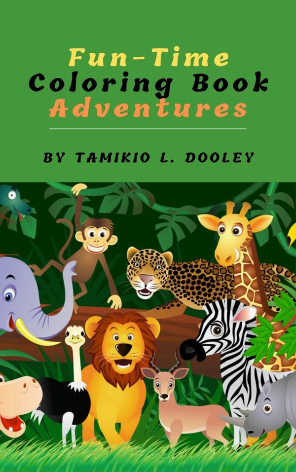 Fun-Time Coloring Book Adventures