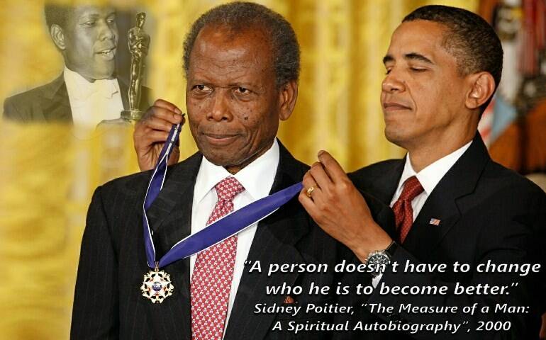 Sidney_Poitier Barack_Obama American_Icons Black_Lives_Matter BLM