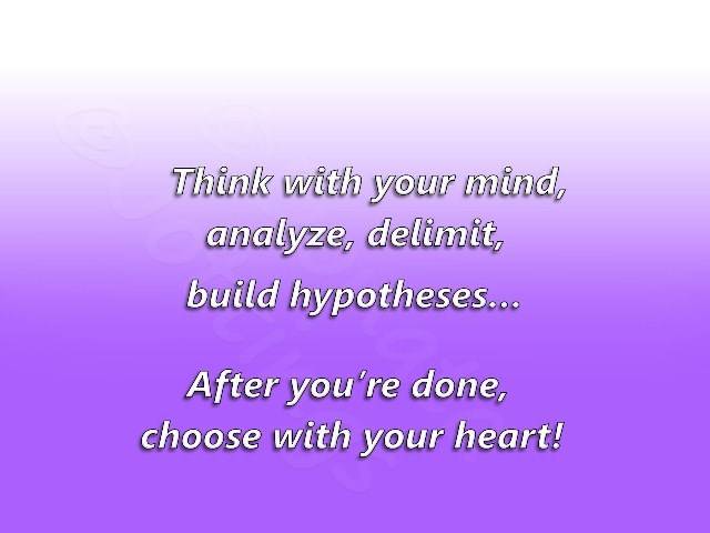 Jottings Life Think Mind Choose Heart