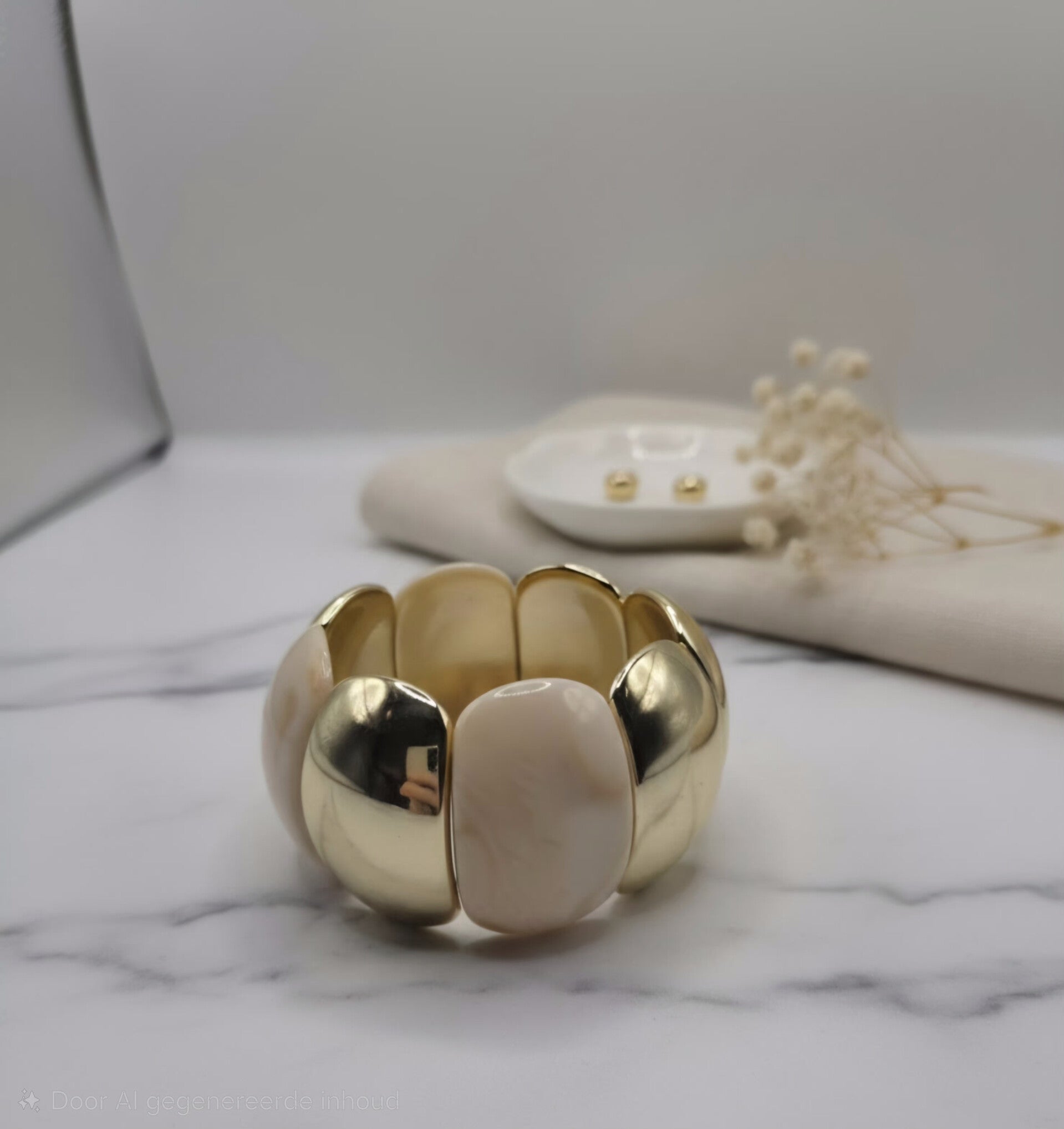 Ivory Glow bangle
