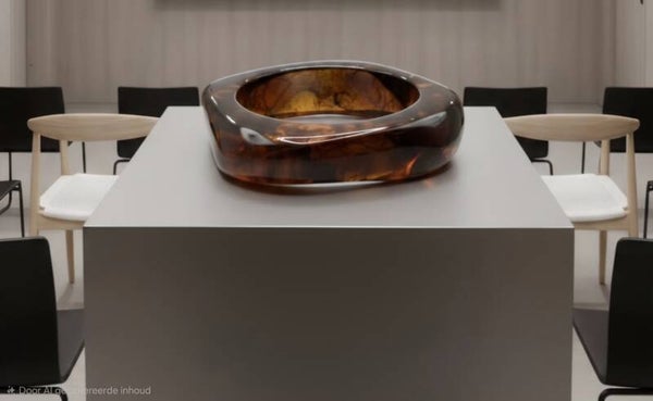 Sienna tortoise bangle