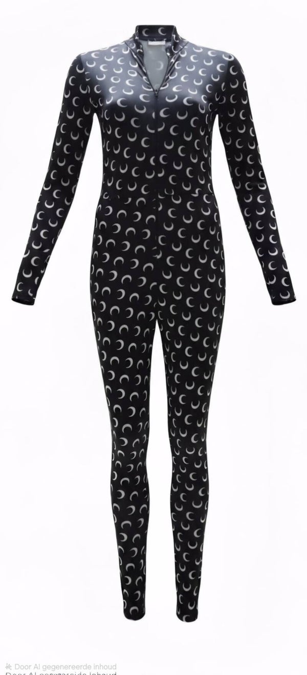 Black moon jumpsuit