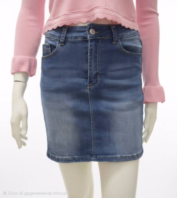 Sara denim skirt