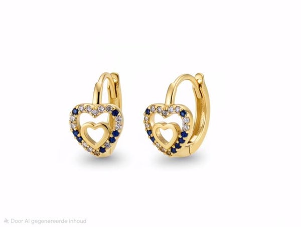 Heart royal hoops