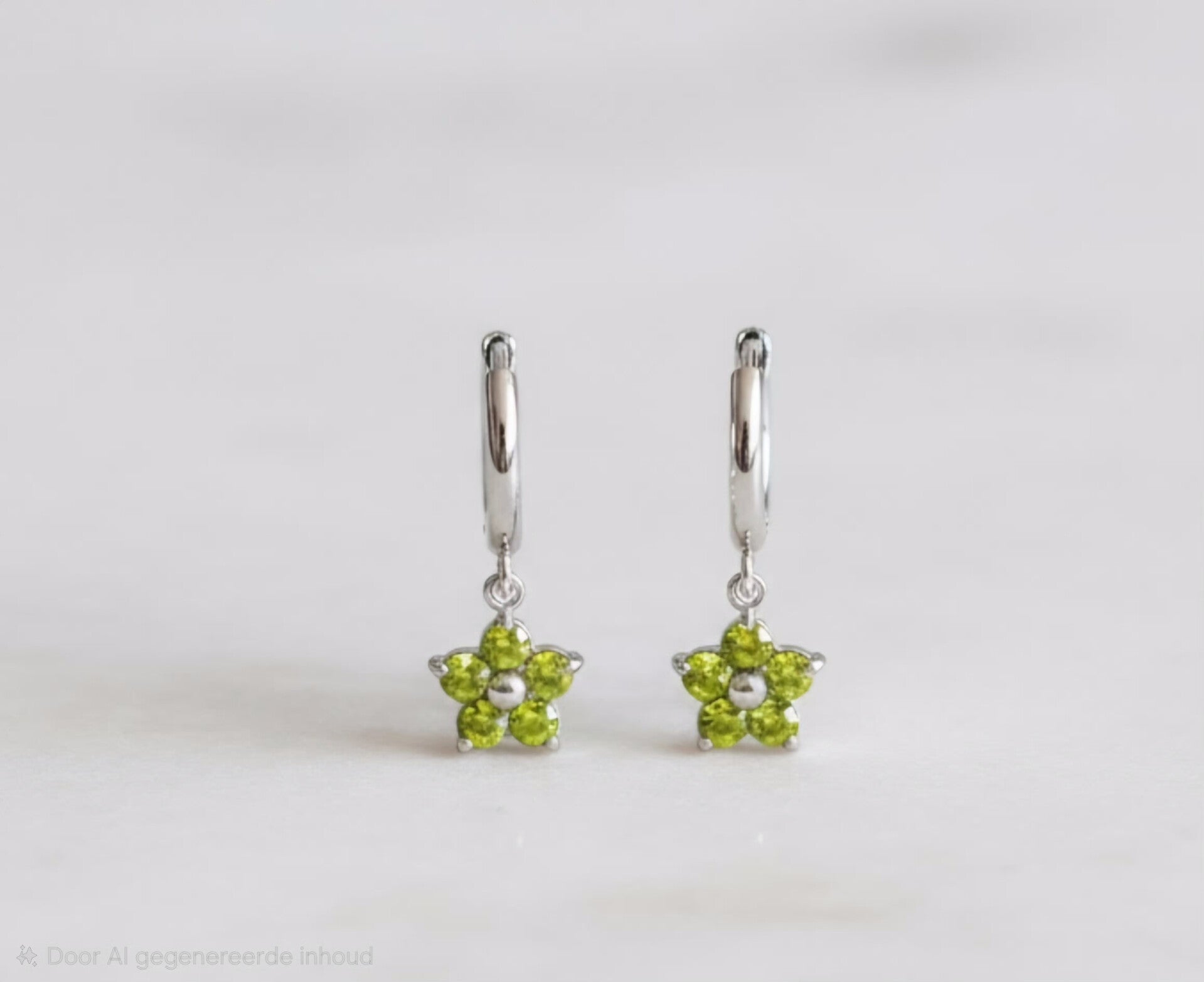 Fleur d' olive oorbellen