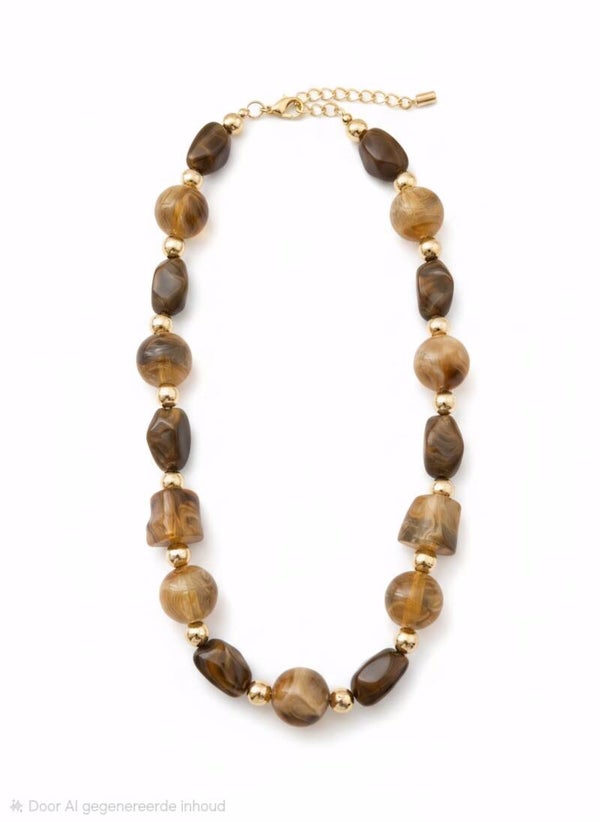 Amber tortoise necklace
