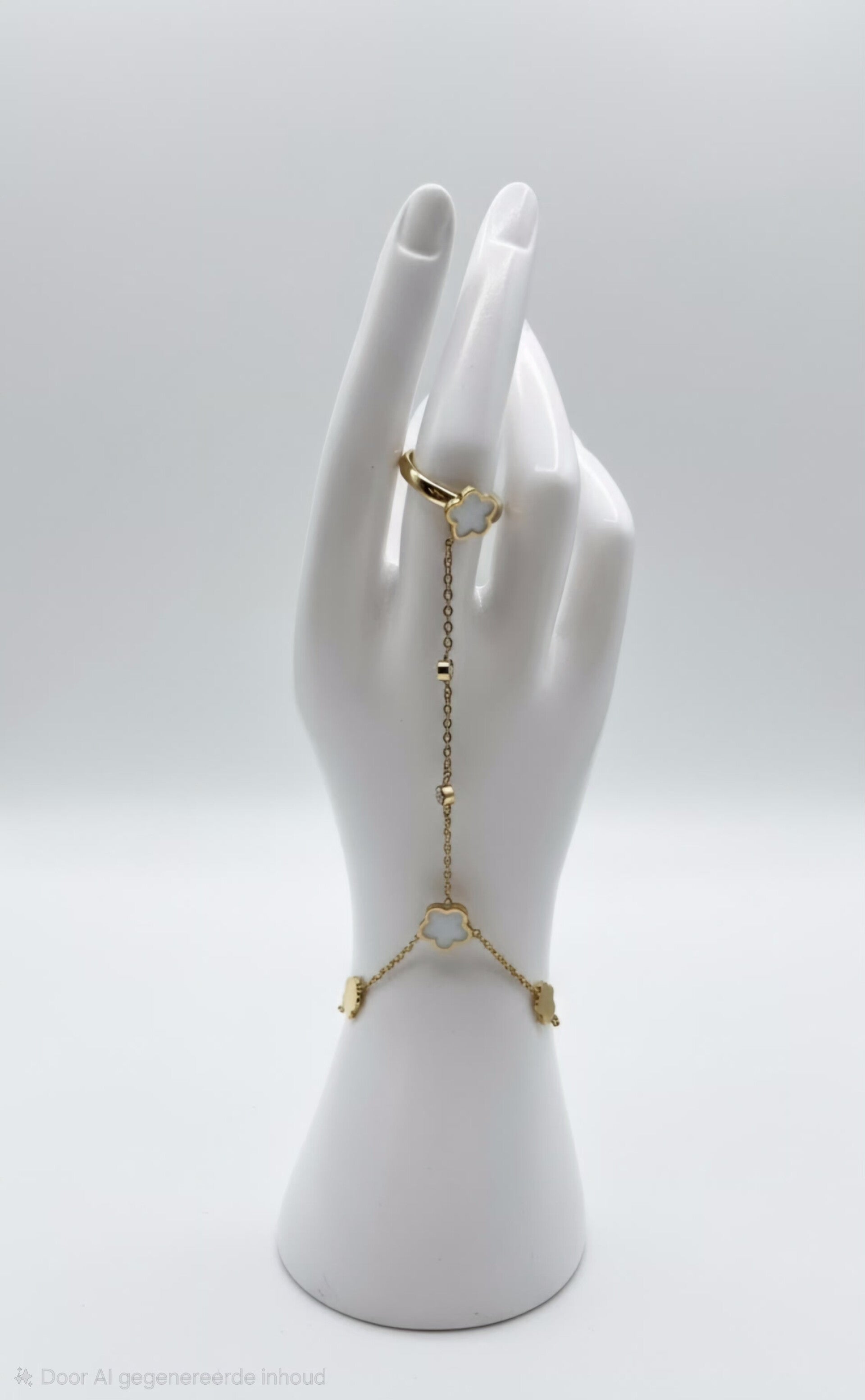 White clover handchain